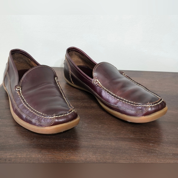 🤩Host Pick❤️Timberland Odelay Venetian Leather Slip-on Loafers Men's Size 9.5 - Picture 2 of 12